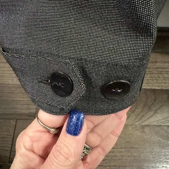 CHICO DESIGN charcoal grey Fall/Spring Versatile Lightweight Jacket size 1 - Picture 4 of 10